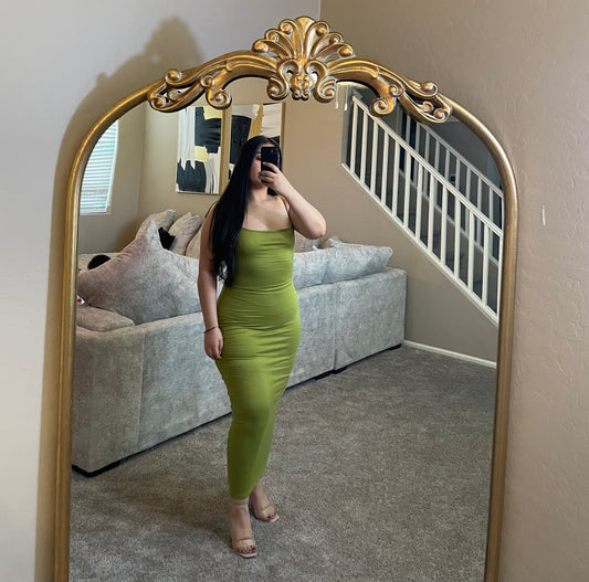 Lime on top Dress